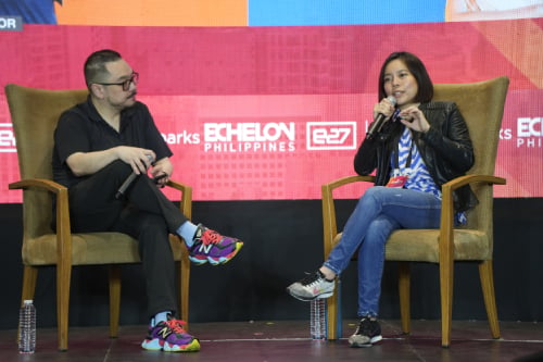 Echelon Philippines fireside or panel session with seated speakers